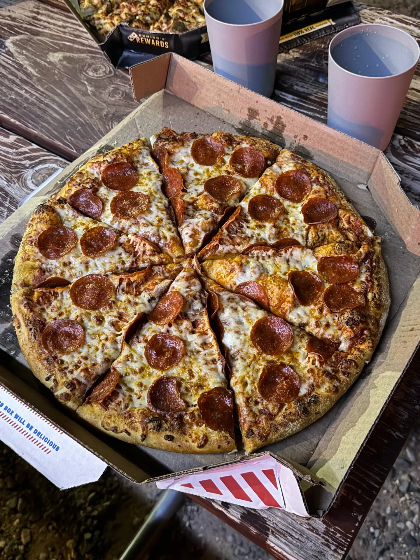 Pepperoni Pizza di Domino’s